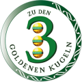 3 goldene Kugeln